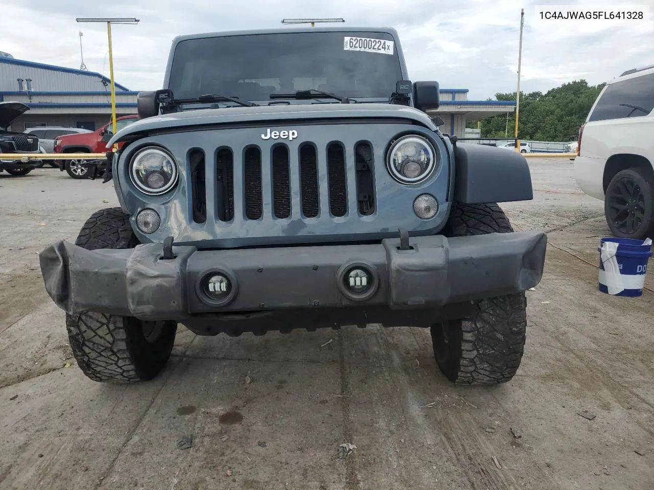 2015 Jeep Wrangler Sport VIN: 1C4AJWAG5FL641328 Lot: 62000224