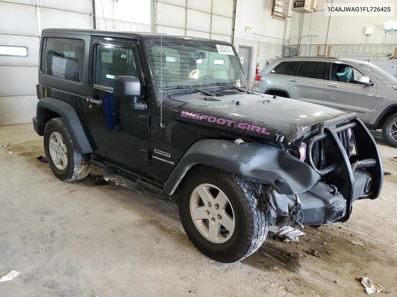 1C4AJWAG1FL726425 2015 Jeep Wrangler Sport