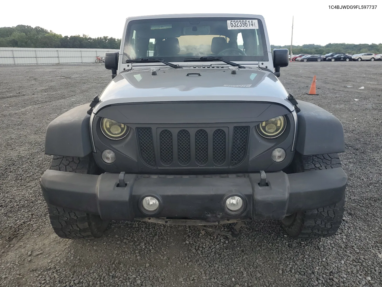 2015 Jeep Wrangler Unlimited Sport VIN: 1C4BJWDG9FL597737 Lot: 63239614