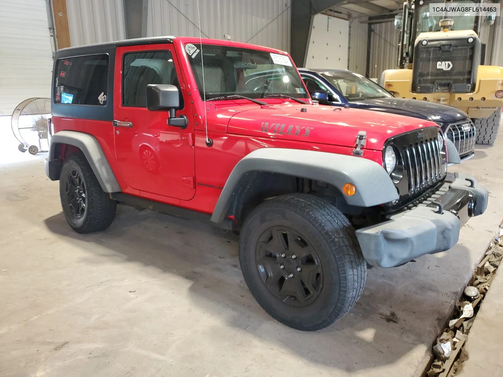 1C4AJWAG8FL614463 2015 Jeep Wrangler Sport