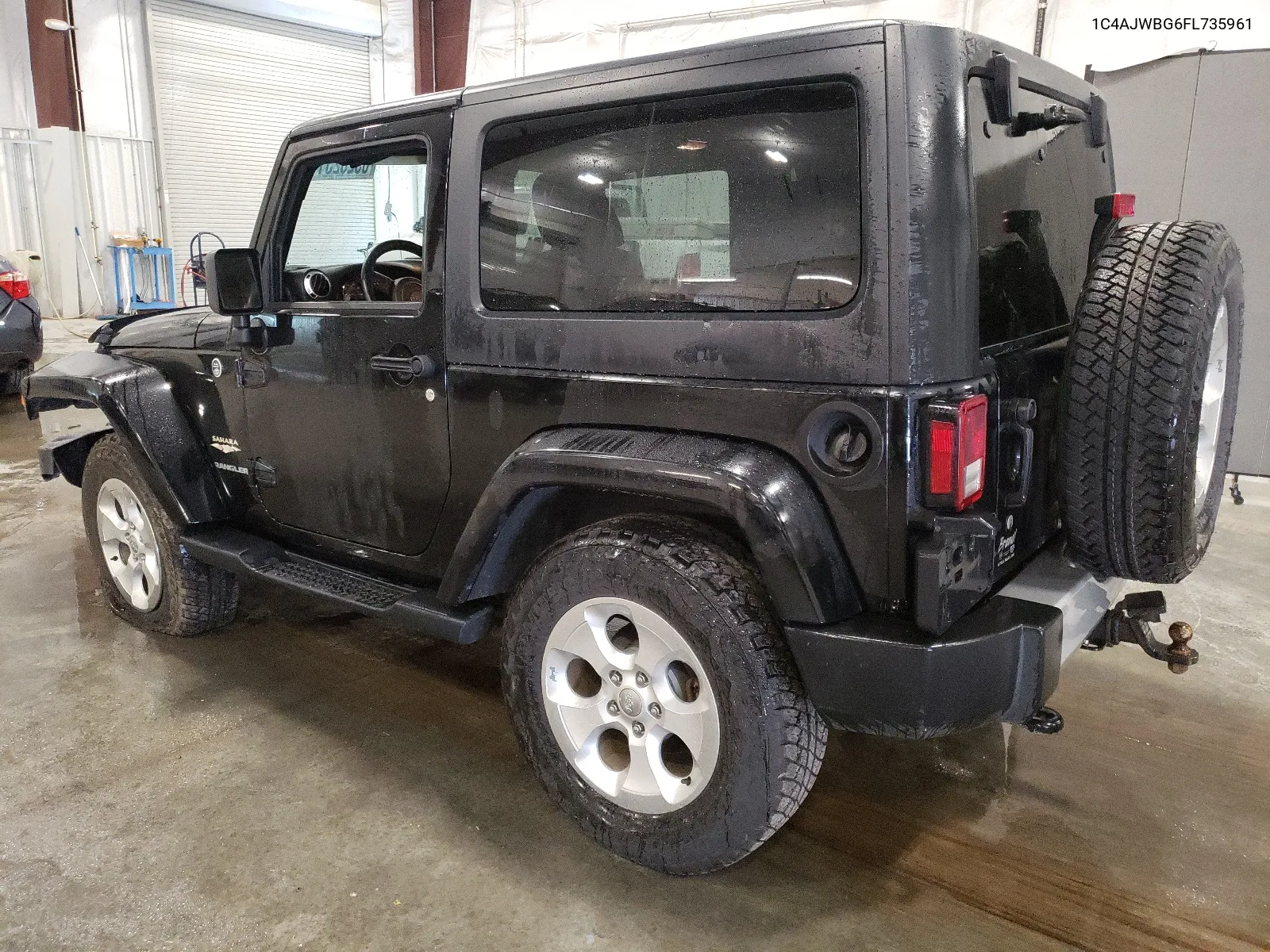 1C4AJWBG6FL735961 2015 Jeep Wrangler Sahara