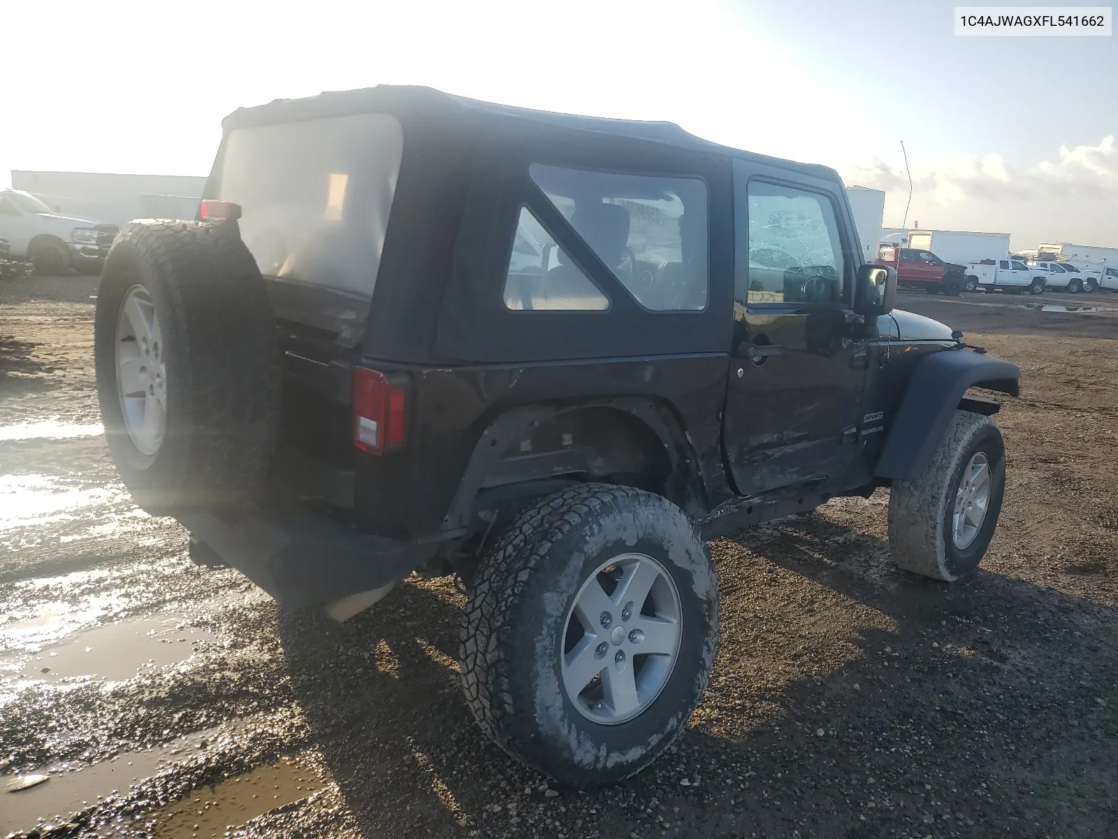 1C4AJWAGXFL541662 2015 Jeep Wrangler Sport