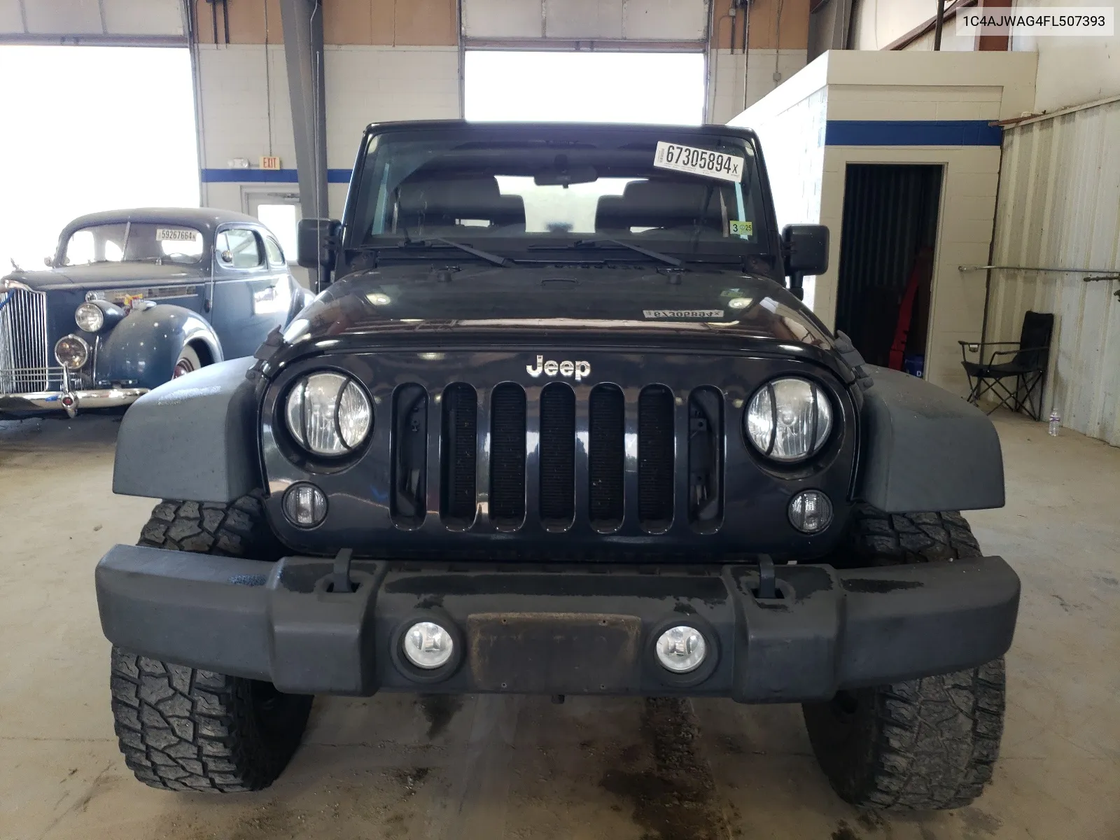 1C4AJWAG4FL507393 2015 Jeep Wrangler Sport