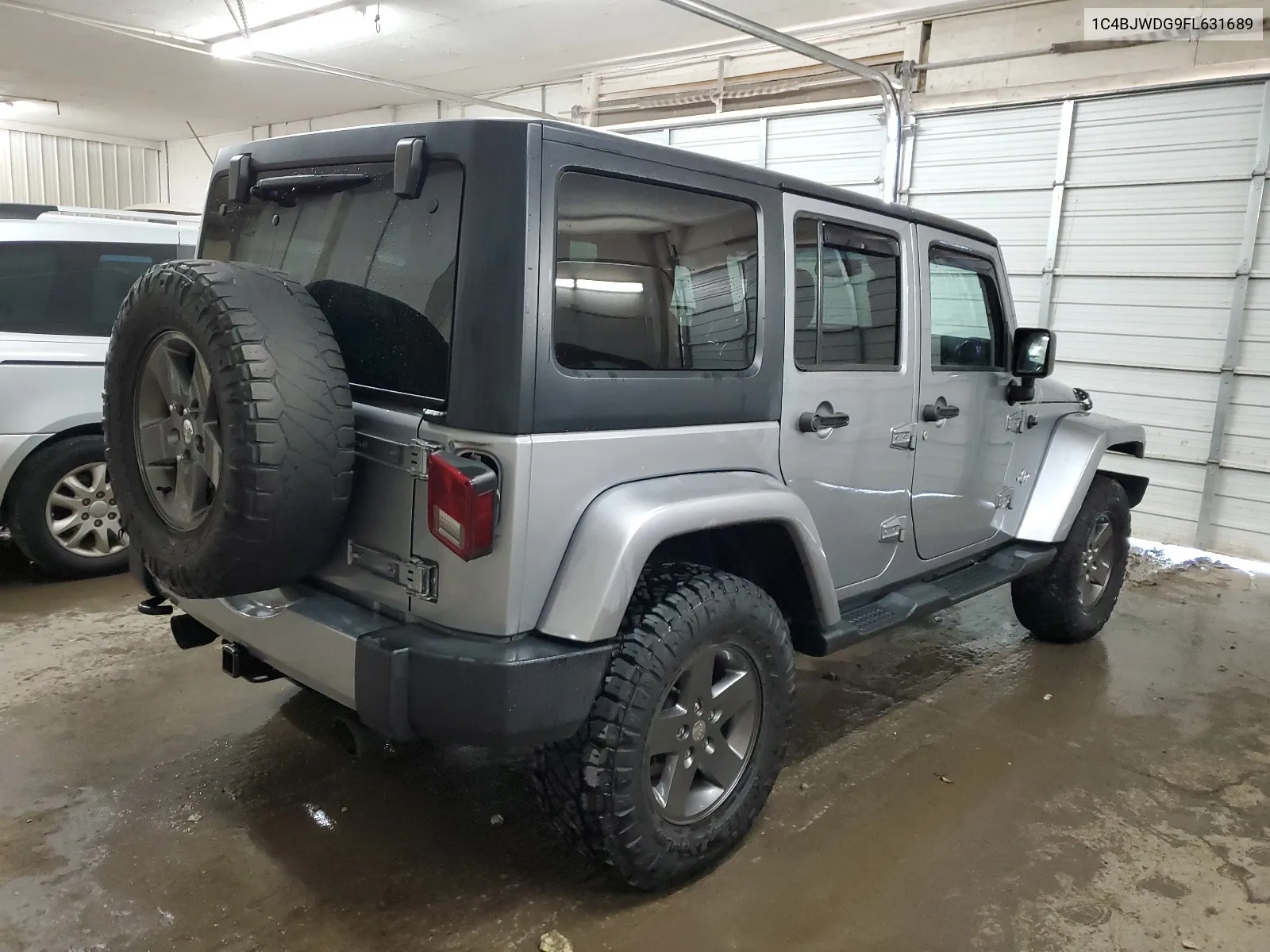 2015 Jeep Wrangler Unlimited Sport VIN: 1C4BJWDG9FL631689 Lot: 68462674