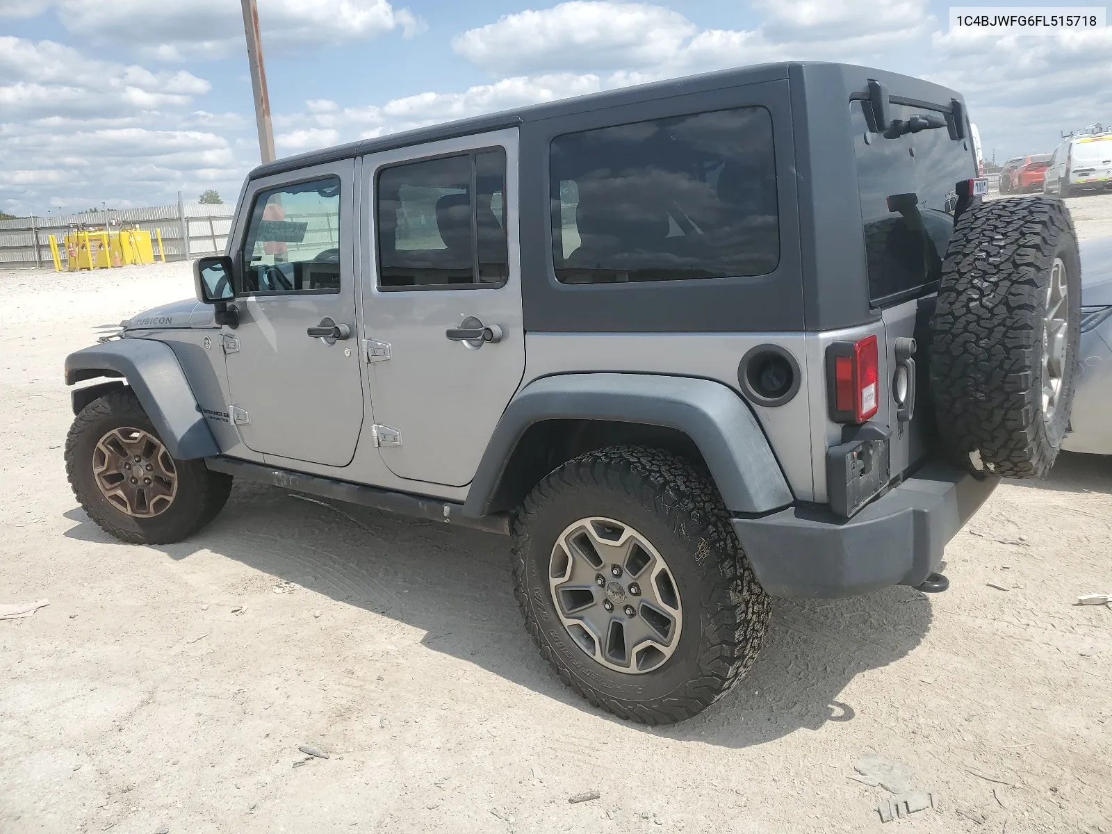 2015 Jeep Wrangler Unlimited Rubicon VIN: 1C4BJWFG6FL515718 Lot: 68505584