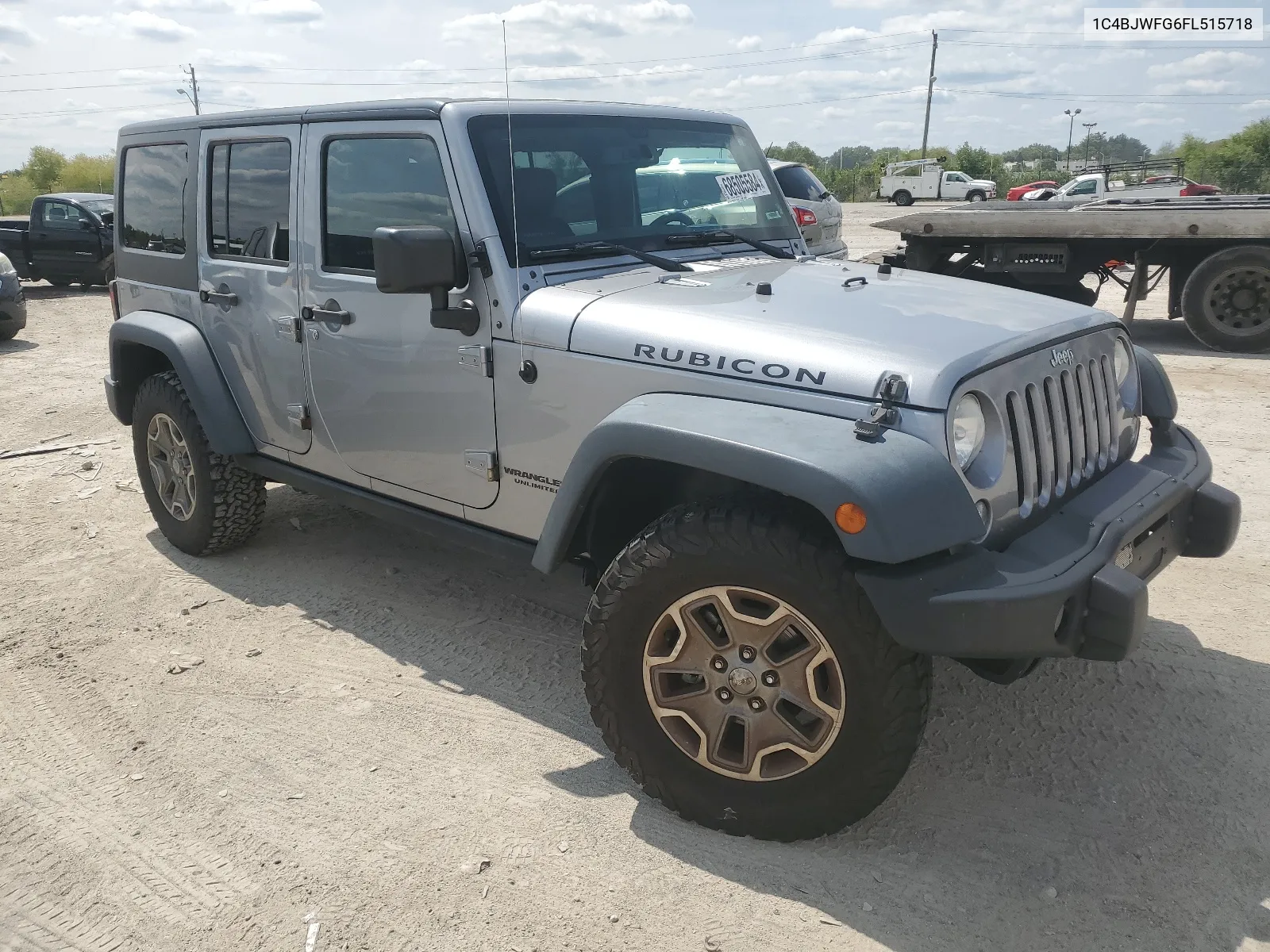 2015 Jeep Wrangler Unlimited Rubicon VIN: 1C4BJWFG6FL515718 Lot: 68505584