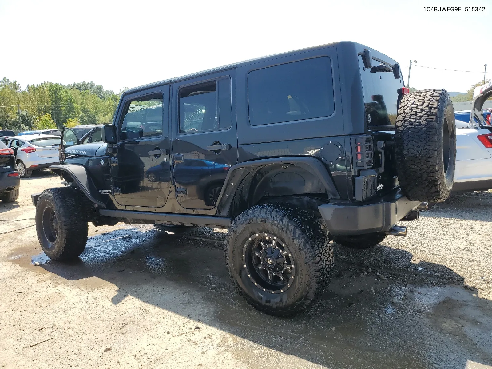 2015 Jeep Wrangler Unlimited Rubicon VIN: 1C4BJWFG9FL515342 Lot: 68722954