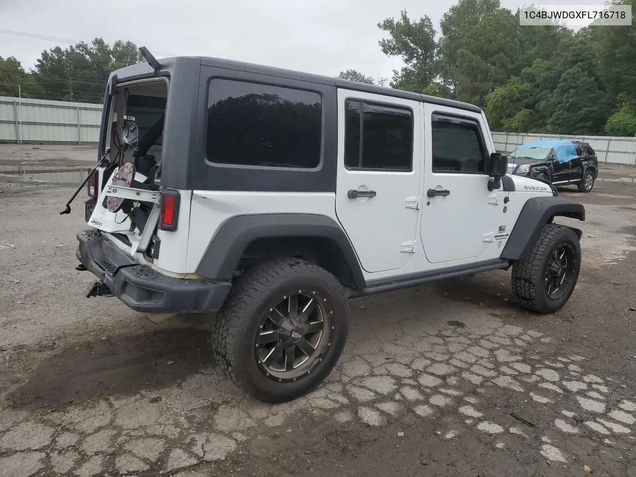 2015 Jeep Wrangler Unlimited Sport VIN: 1C4BJWDGXFL716718 Lot: 68848204