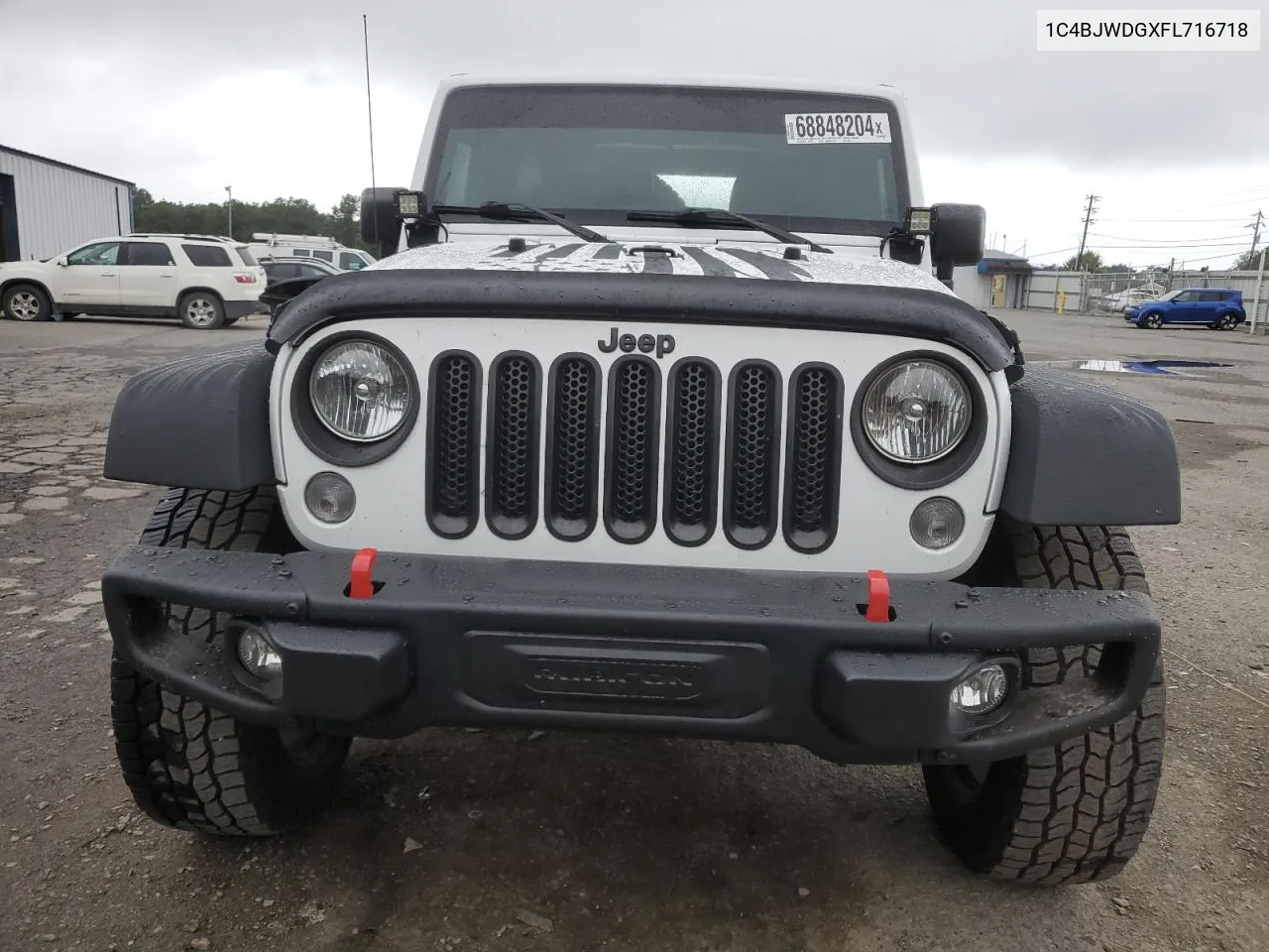 1C4BJWDGXFL716718 2015 Jeep Wrangler Unlimited Sport