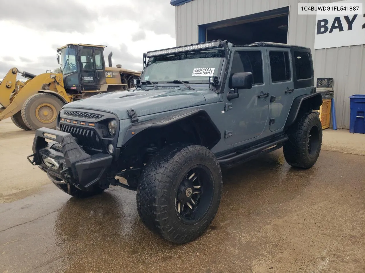 2015 Jeep Wrangler Unlimited Sport VIN: 1C4BJWDG1FL541887 Lot: 69251564