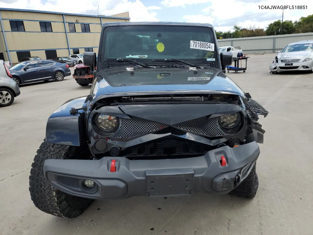 1C4AJWAG8FL518851 2015 Jeep Wrangler Sport