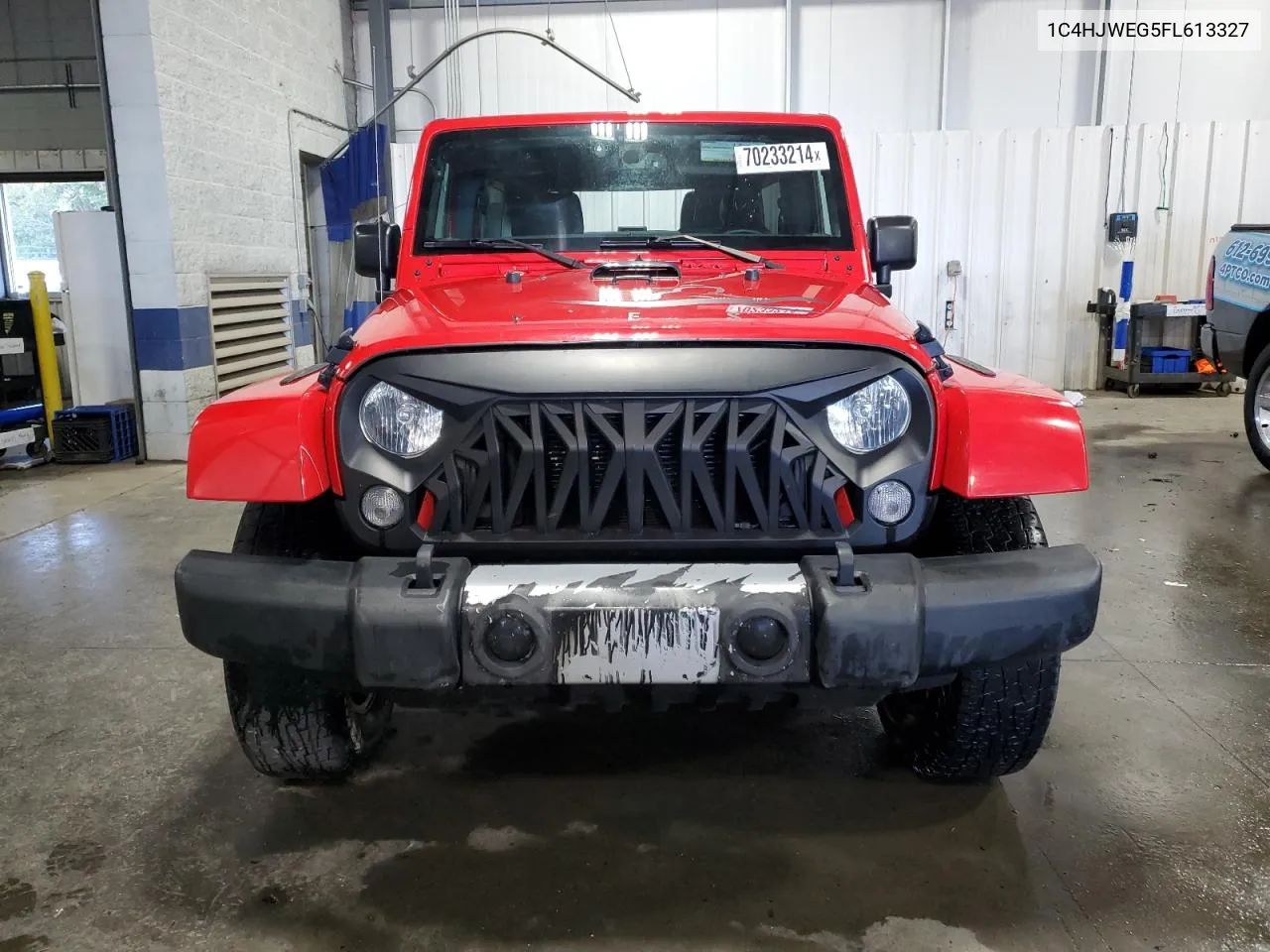 2015 Jeep Wrangler Unlimited Sahara VIN: 1C4HJWEG5FL613327 Lot: 70233214