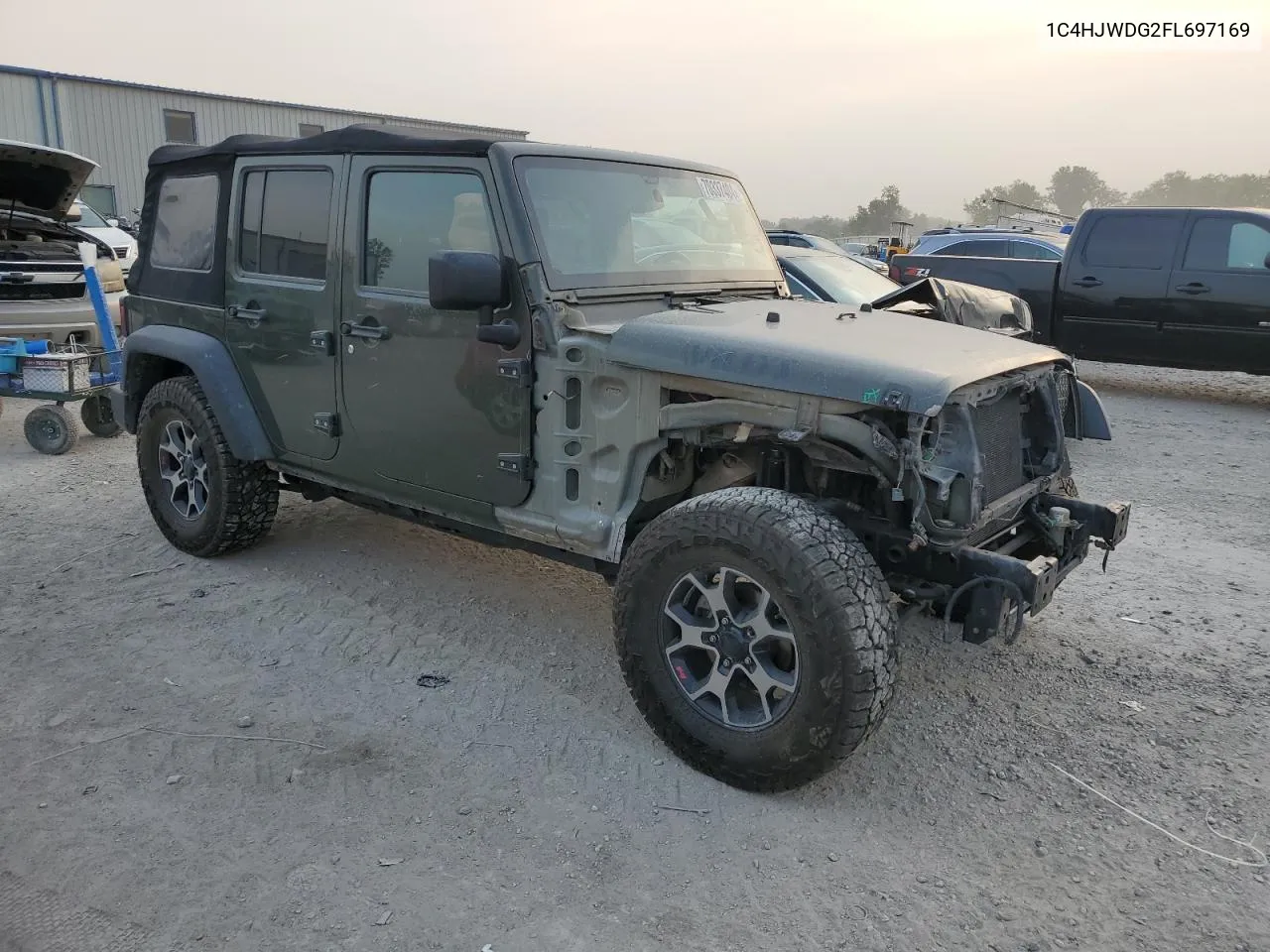 1C4HJWDG2FL697169 2015 Jeep Wrangler Unlimited Sport