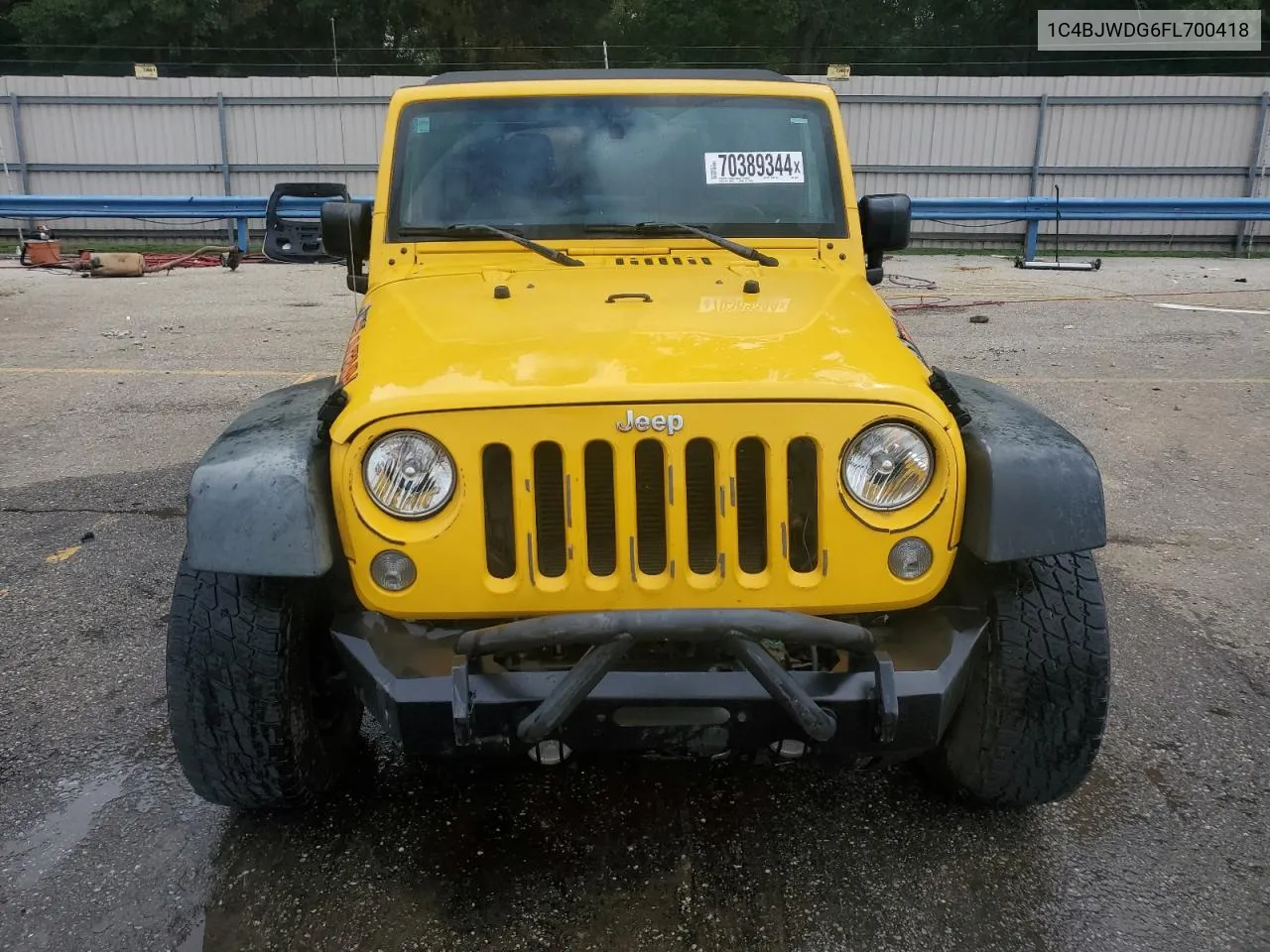 2015 Jeep Wrangler Unlimited Sport VIN: 1C4BJWDG6FL700418 Lot: 70389344