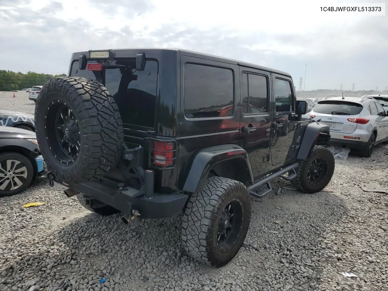 1C4BJWFGXFL513373 2015 Jeep Wrangler Unlimited Rubicon