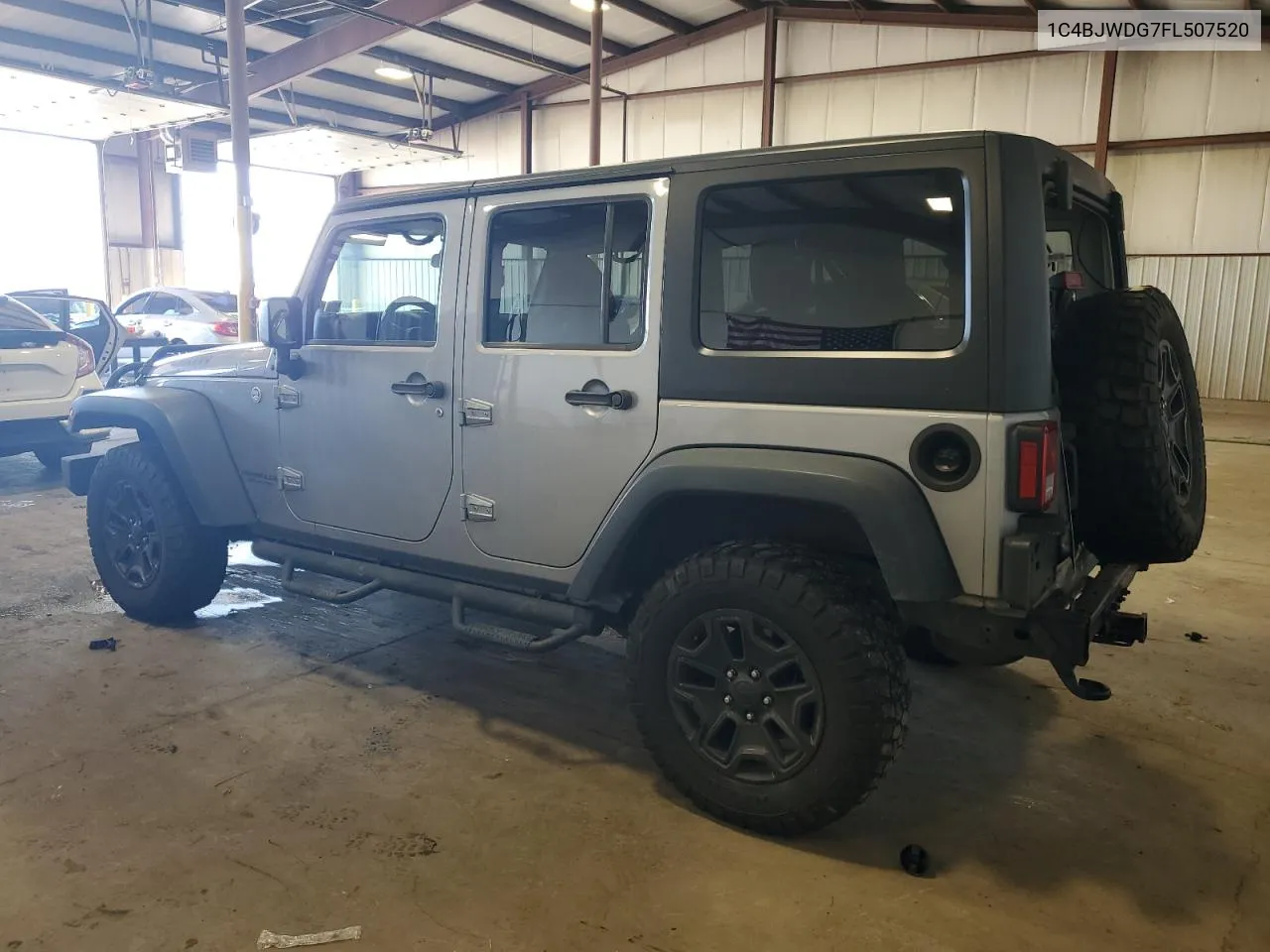 2015 Jeep Wrangler Unlimited Sport VIN: 1C4BJWDG7FL507520 Lot: 70765384