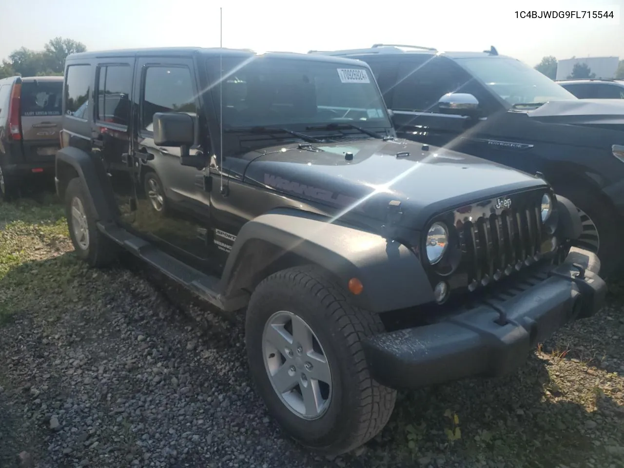 1C4BJWDG9FL715544 2015 Jeep Wrangler Unlimited Sport