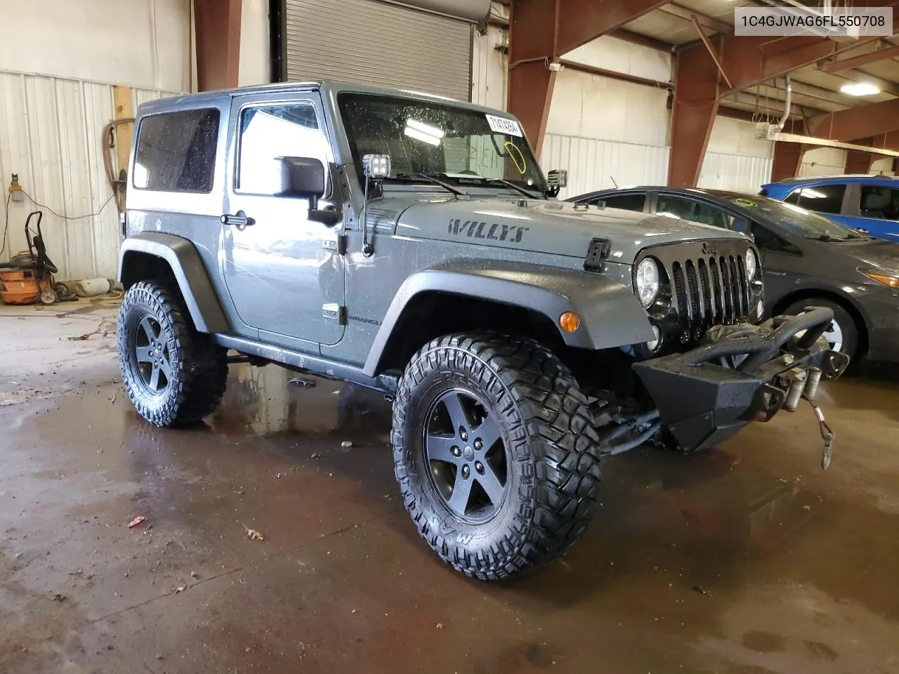 2015 Jeep Wrangler Sport VIN: 1C4GJWAG6FL550708 Lot: 71474264