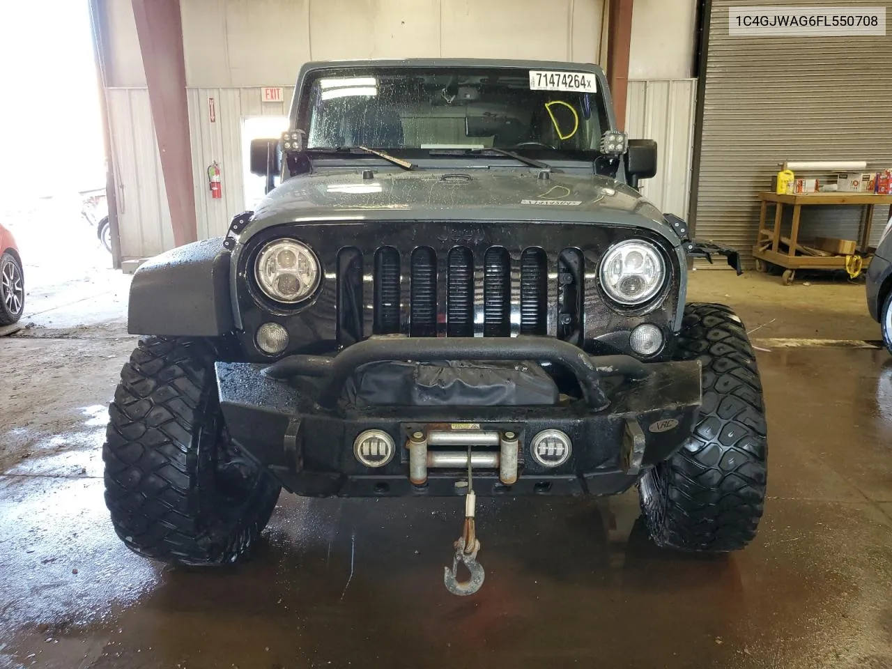 1C4GJWAG6FL550708 2015 Jeep Wrangler Sport