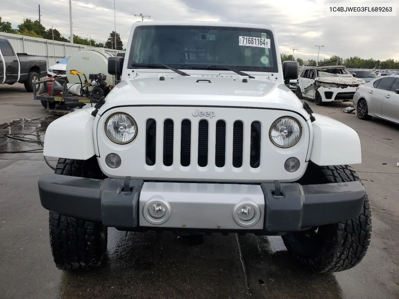 1C4BJWEG3FL689263 2015 Jeep Wrangler Unlimited Sahara