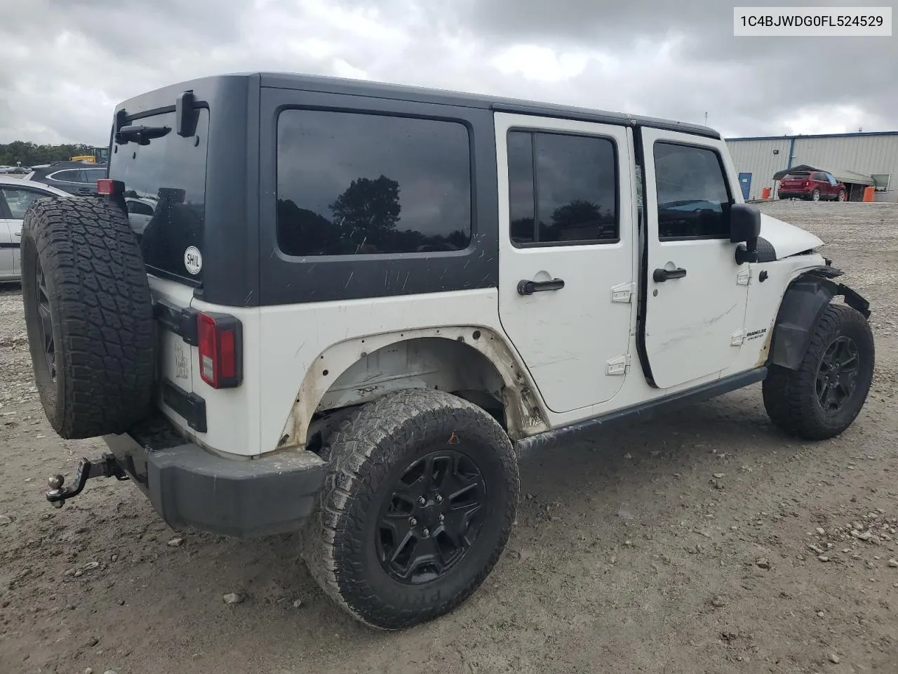 2015 Jeep Wrangler Unlimited Sport VIN: 1C4BJWDG0FL524529 Lot: 71797444