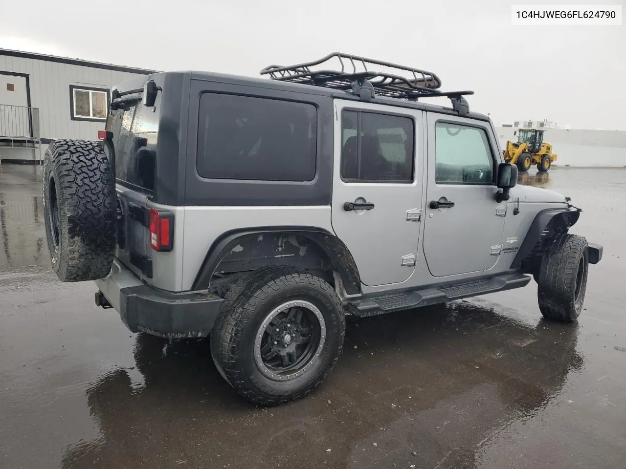 2015 Jeep Wrangler Unlimited Sahara VIN: 1C4HJWEG6FL624790 Lot: 71991654