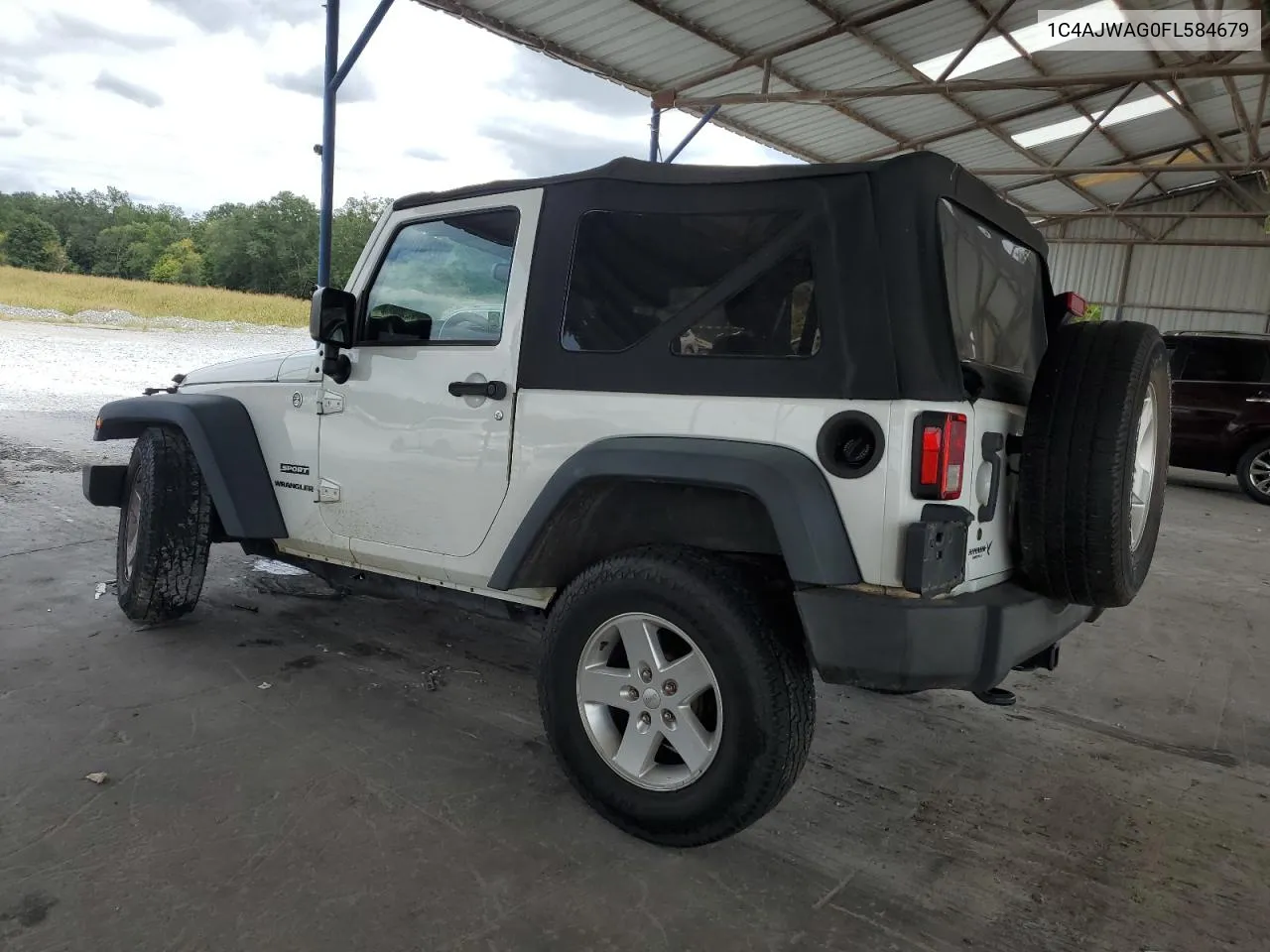 1C4AJWAG0FL584679 2015 Jeep Wrangler Sport