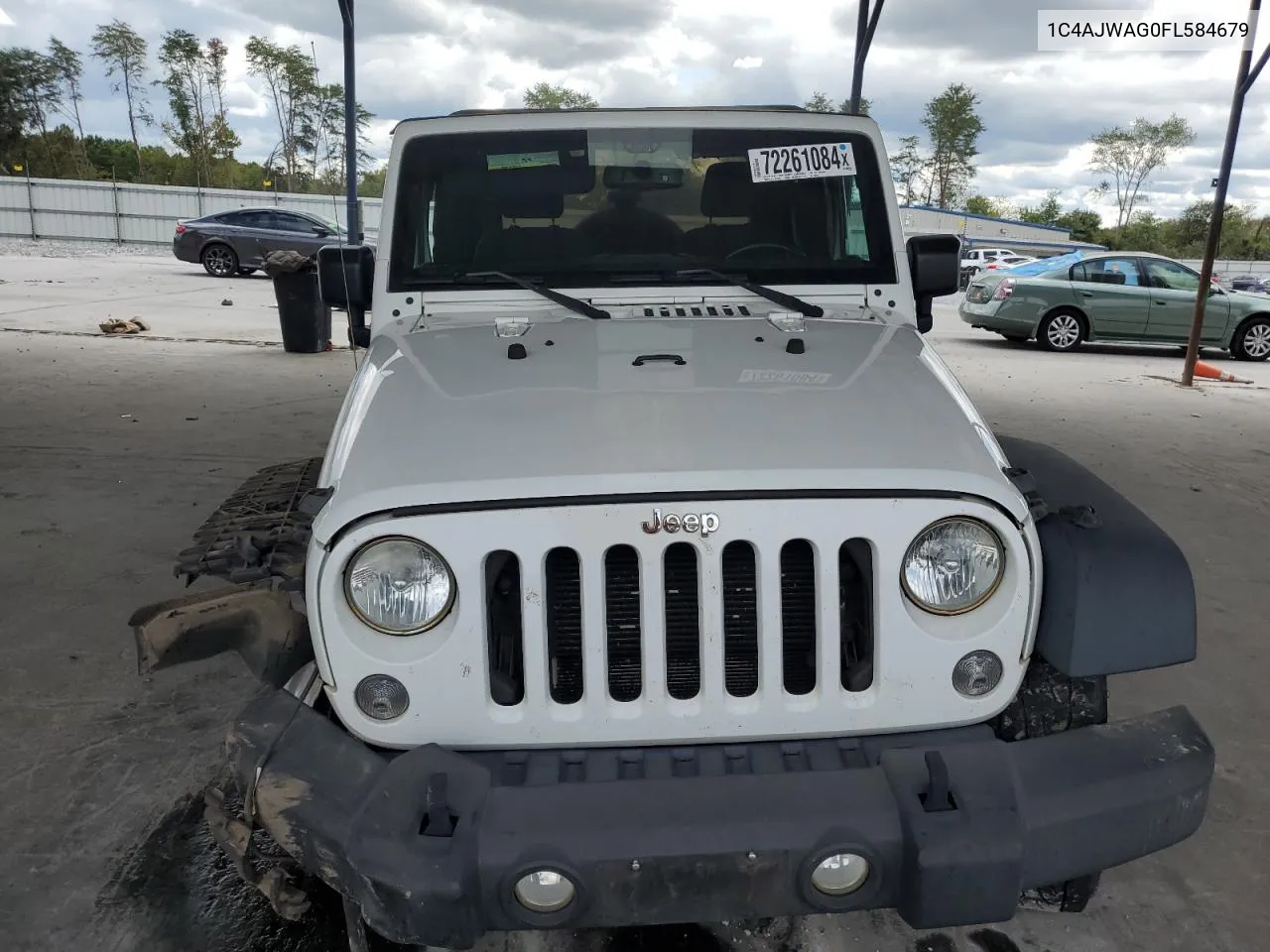 1C4AJWAG0FL584679 2015 Jeep Wrangler Sport