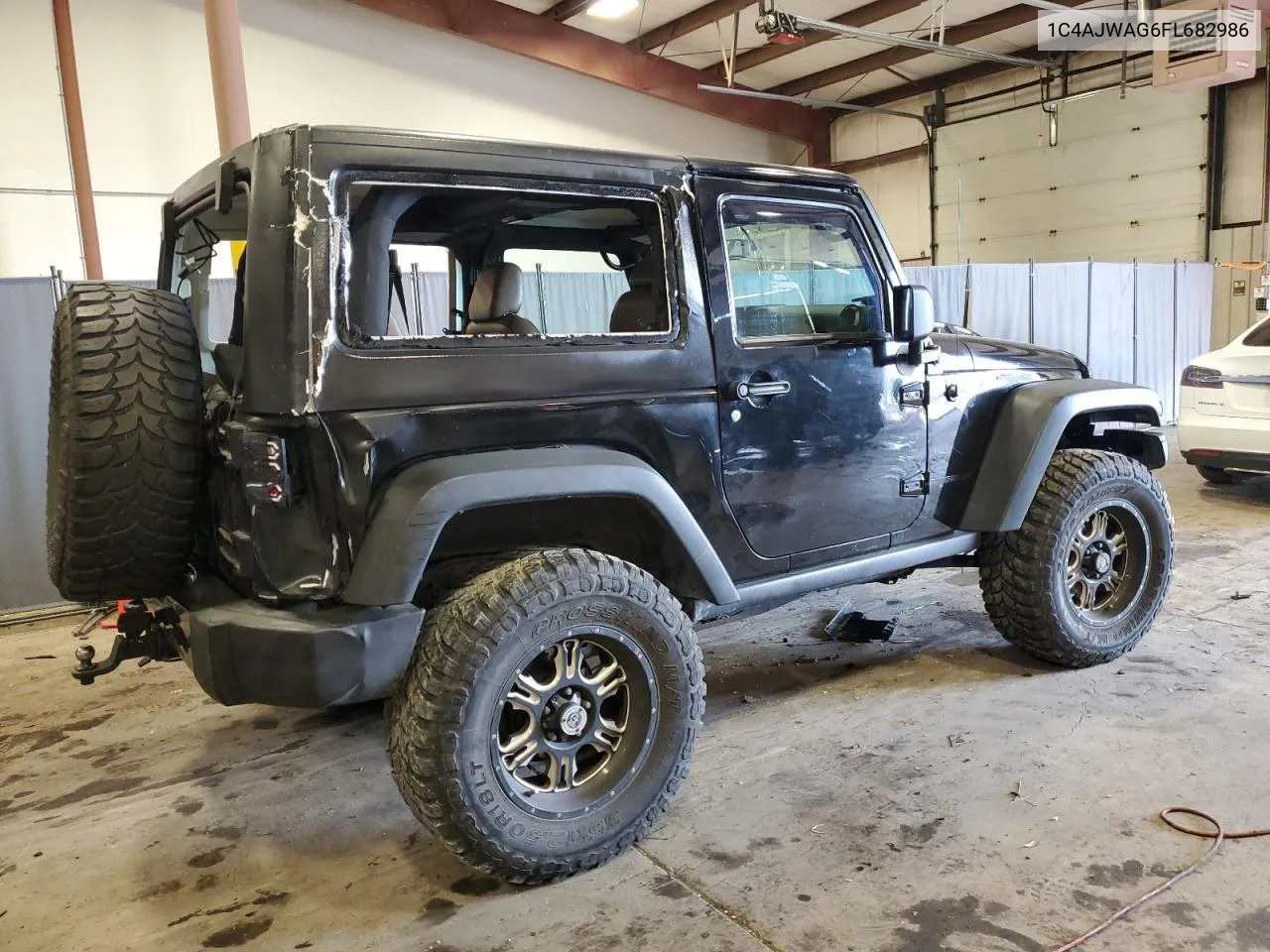 2015 Jeep Wrangler Sport VIN: 1C4AJWAG6FL682986 Lot: 72420474