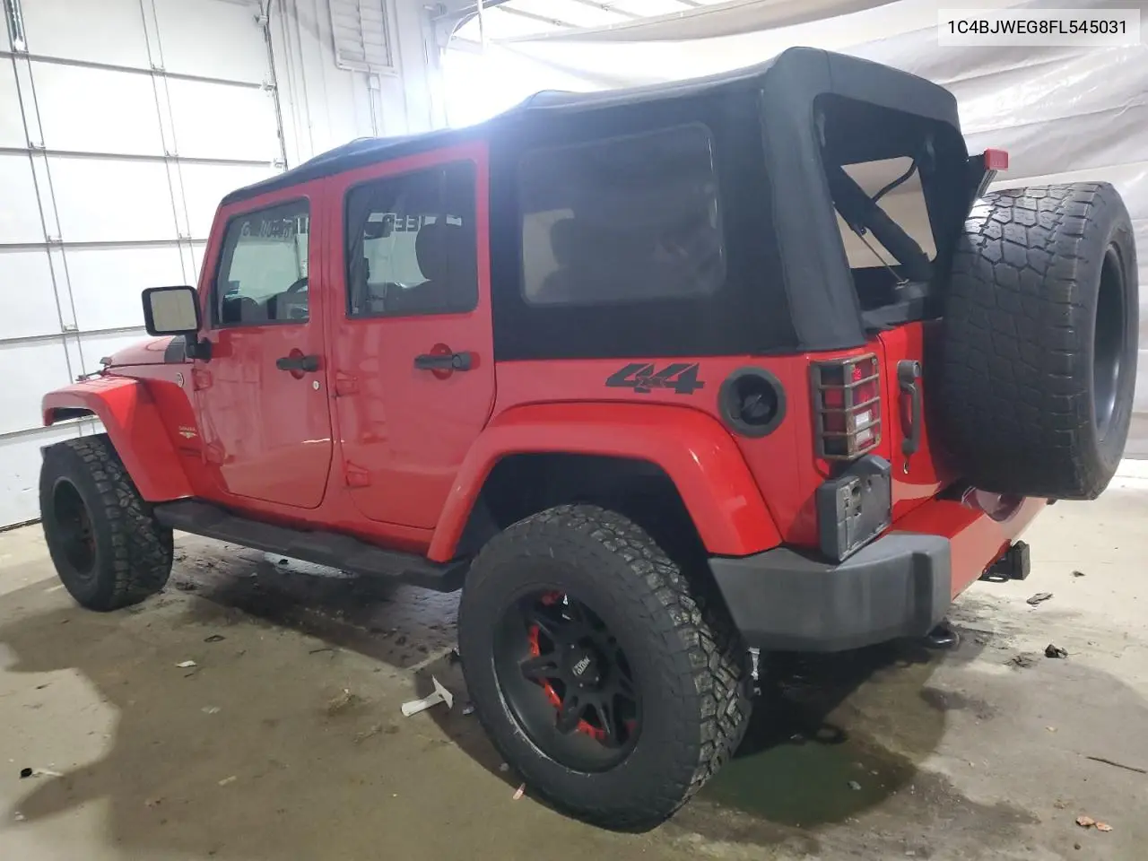 1C4BJWEG8FL545031 2015 Jeep Wrangler Unlimited Sahara
