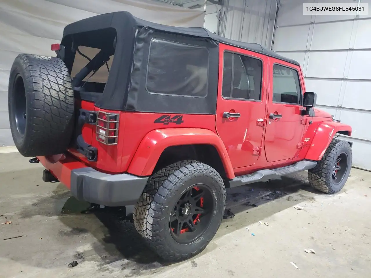 1C4BJWEG8FL545031 2015 Jeep Wrangler Unlimited Sahara