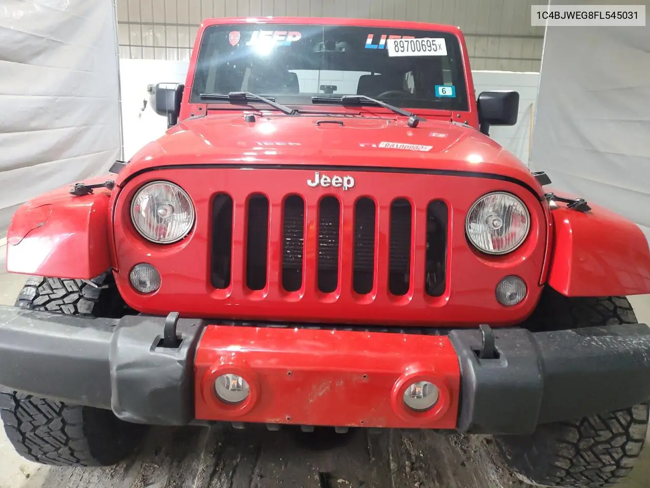 1C4BJWEG8FL545031 2015 Jeep Wrangler Unlimited Sahara