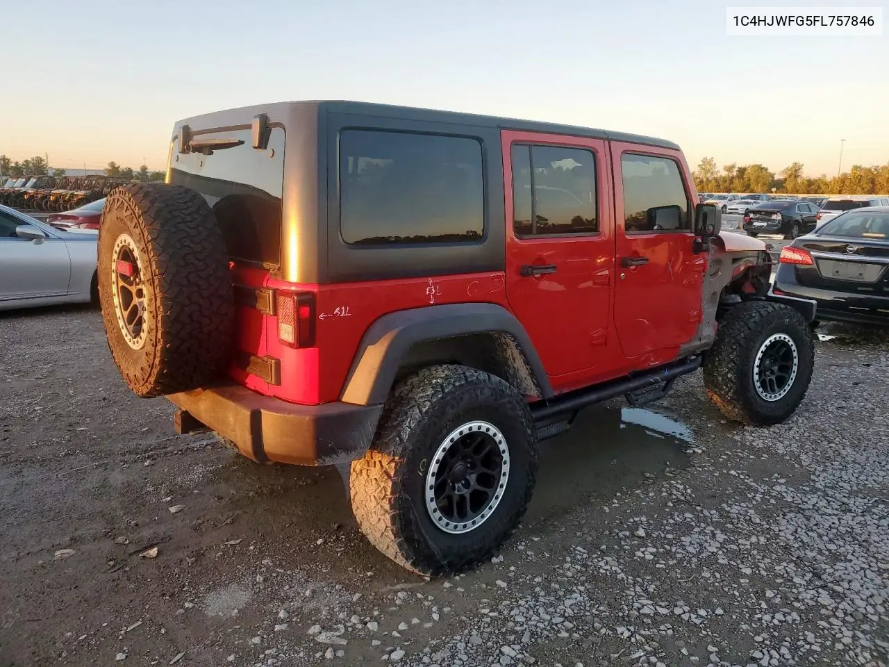1C4HJWFG5FL757846 2015 Jeep Wrangler Unlimited Rubicon