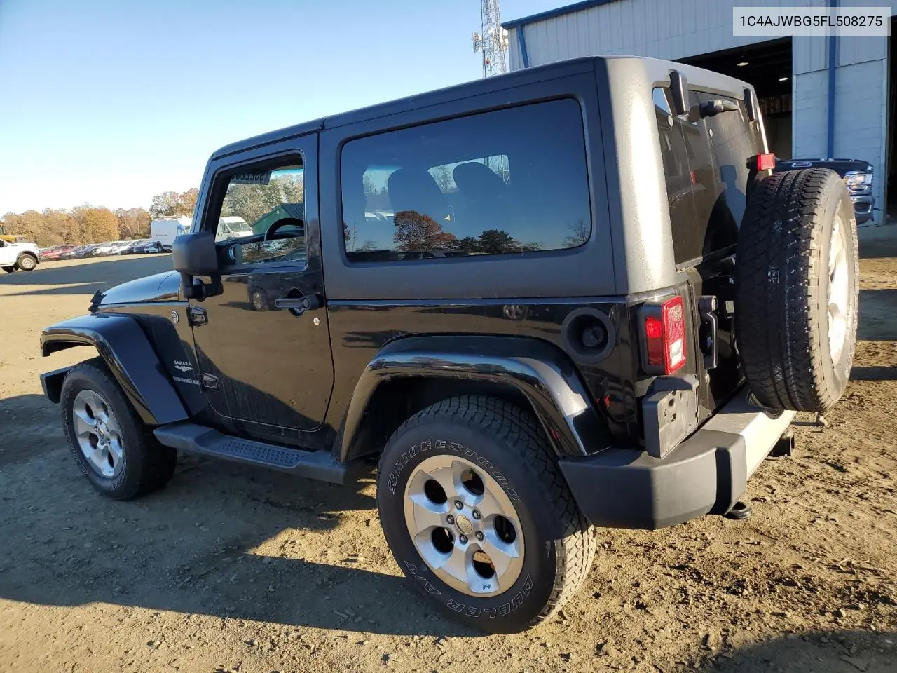 1C4AJWBG5FL508275 2015 Jeep Wrangler Sahara