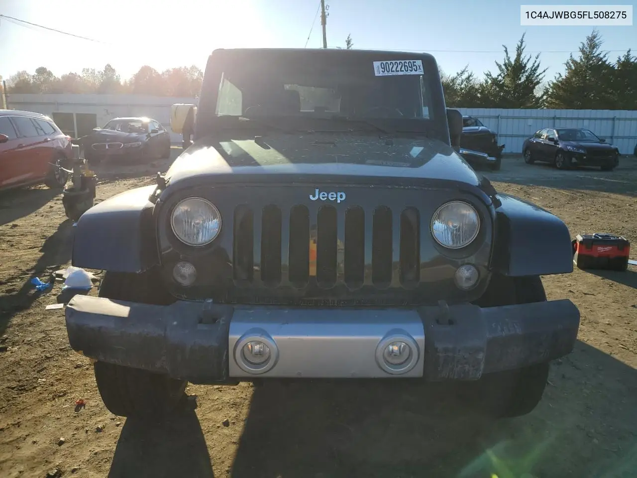 1C4AJWBG5FL508275 2015 Jeep Wrangler Sahara