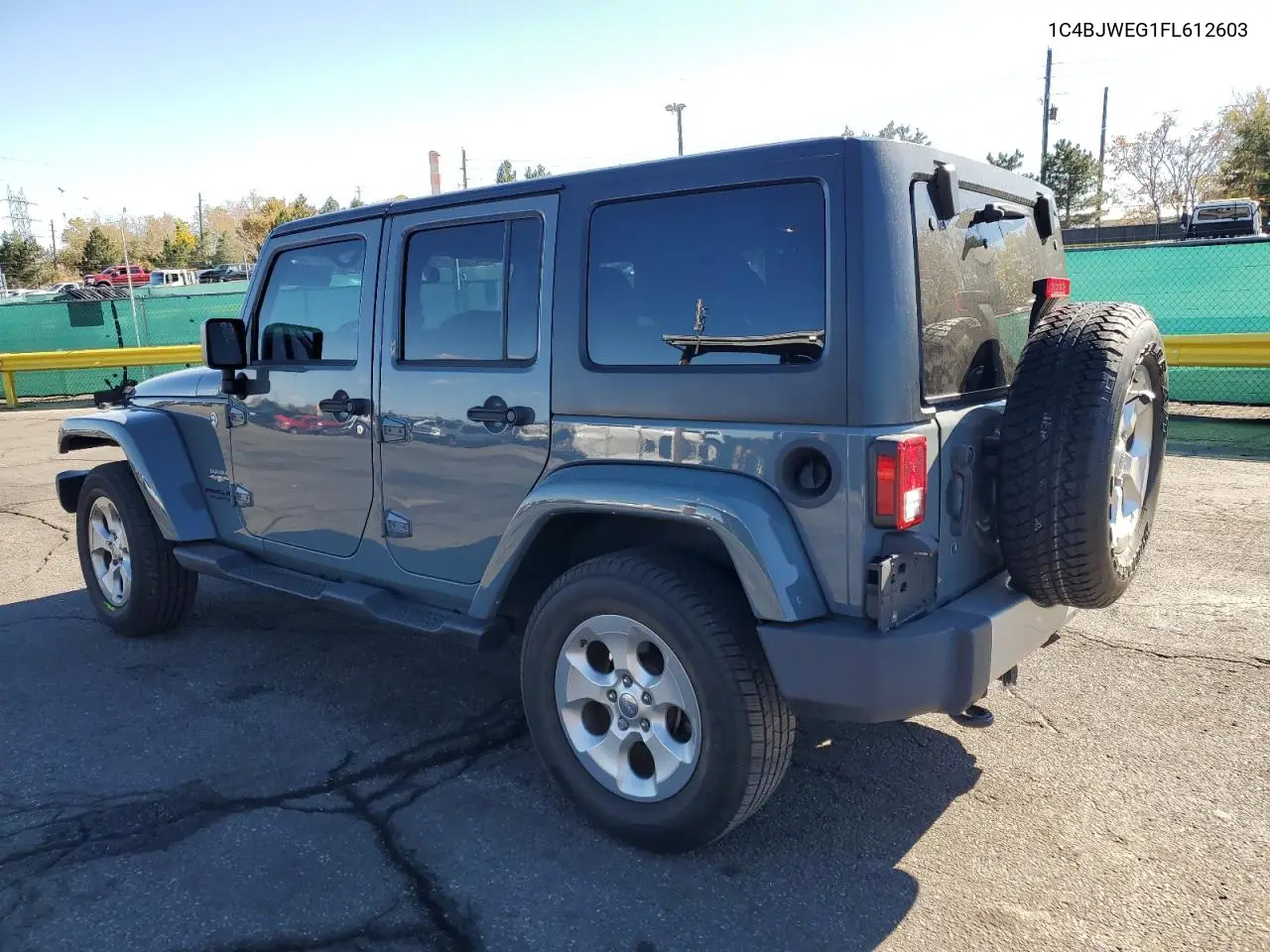 1C4BJWEG1FL612603 2015 Jeep Wrangler Unlimited Sahara