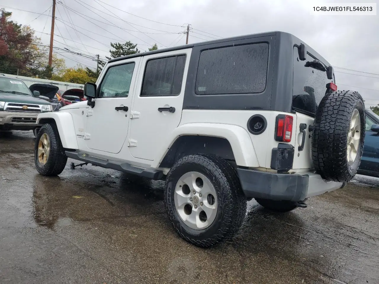 1C4BJWEG1FL546313 2015 Jeep Wrangler Unlimited Sahara