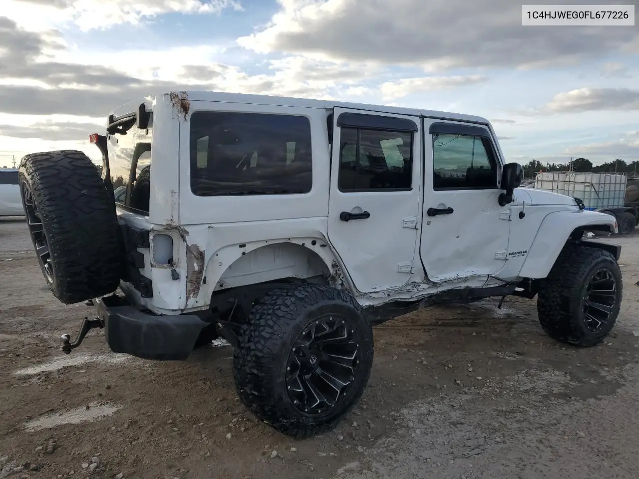1C4HJWEG0FL677226 2015 Jeep Wrangler Unlimited Sahara