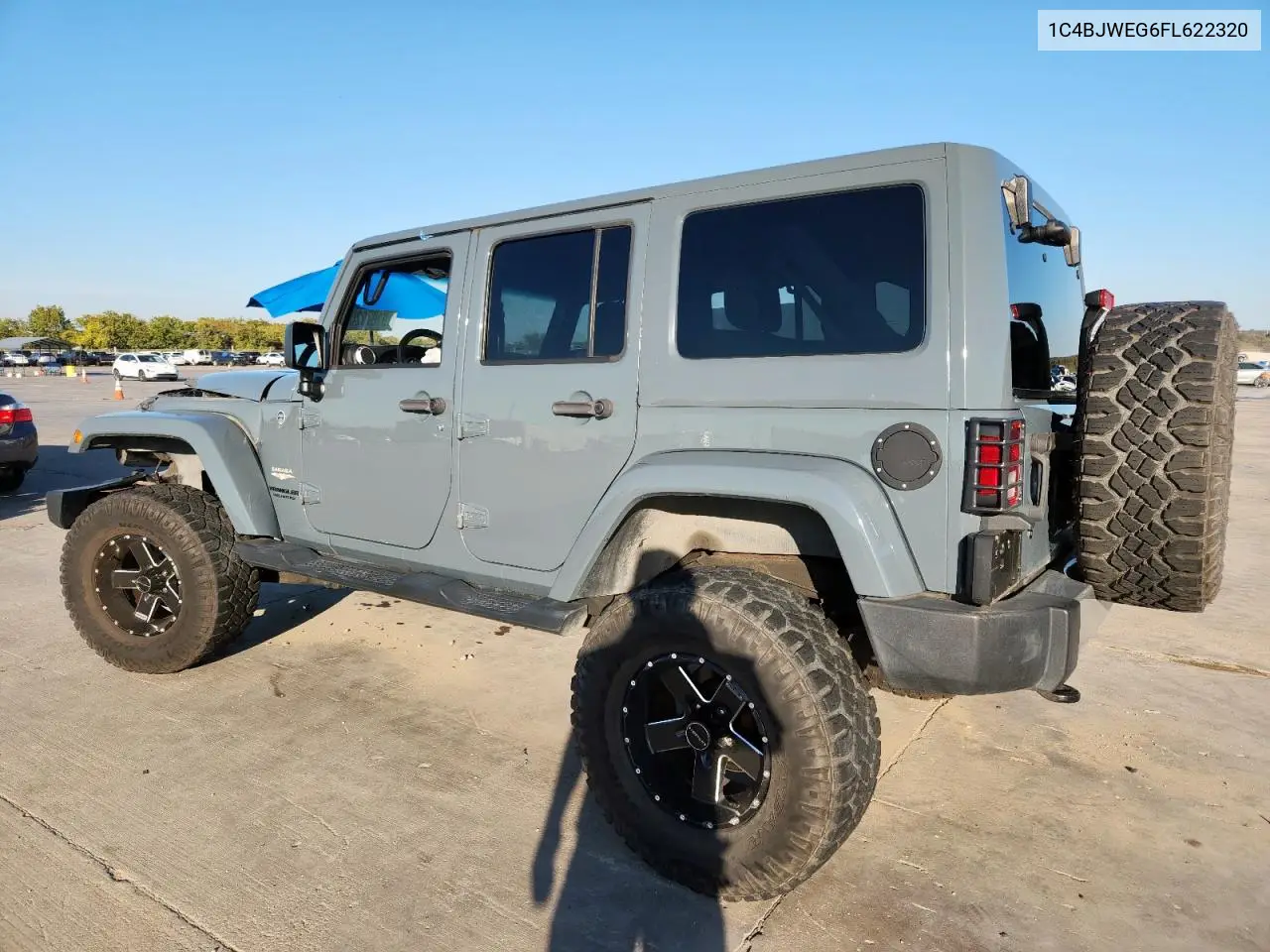 1C4BJWEG6FL622320 2015 Jeep Wrangler Unlimited Sahara