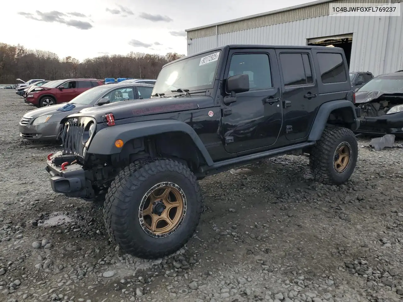 1C4BJWFGXFL769237 2015 Jeep Wrangler Unlimited Rubicon