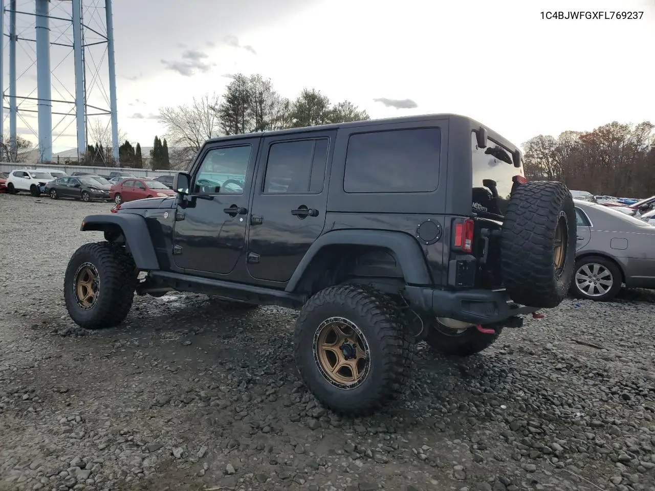 1C4BJWFGXFL769237 2015 Jeep Wrangler Unlimited Rubicon
