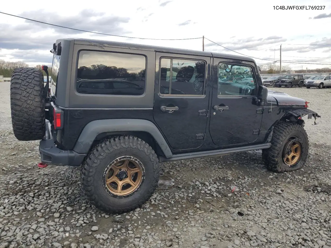 1C4BJWFGXFL769237 2015 Jeep Wrangler Unlimited Rubicon