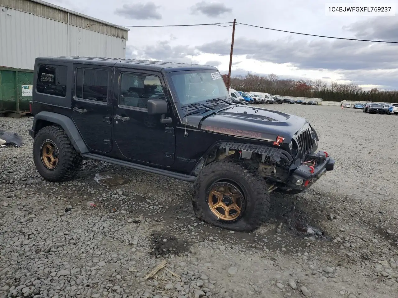 1C4BJWFGXFL769237 2015 Jeep Wrangler Unlimited Rubicon