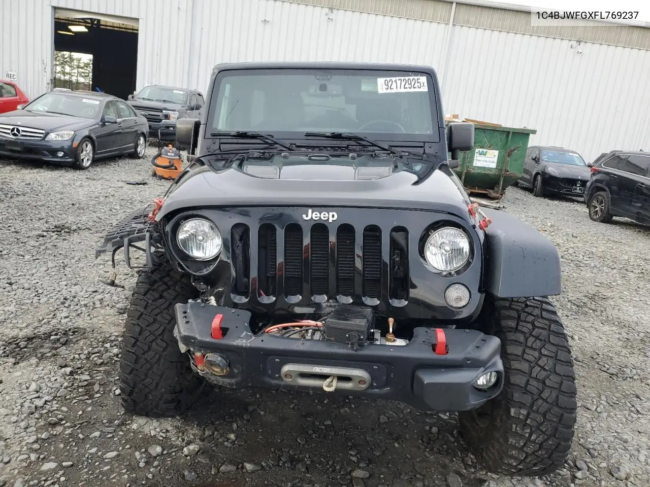 1C4BJWFGXFL769237 2015 Jeep Wrangler Unlimited Rubicon