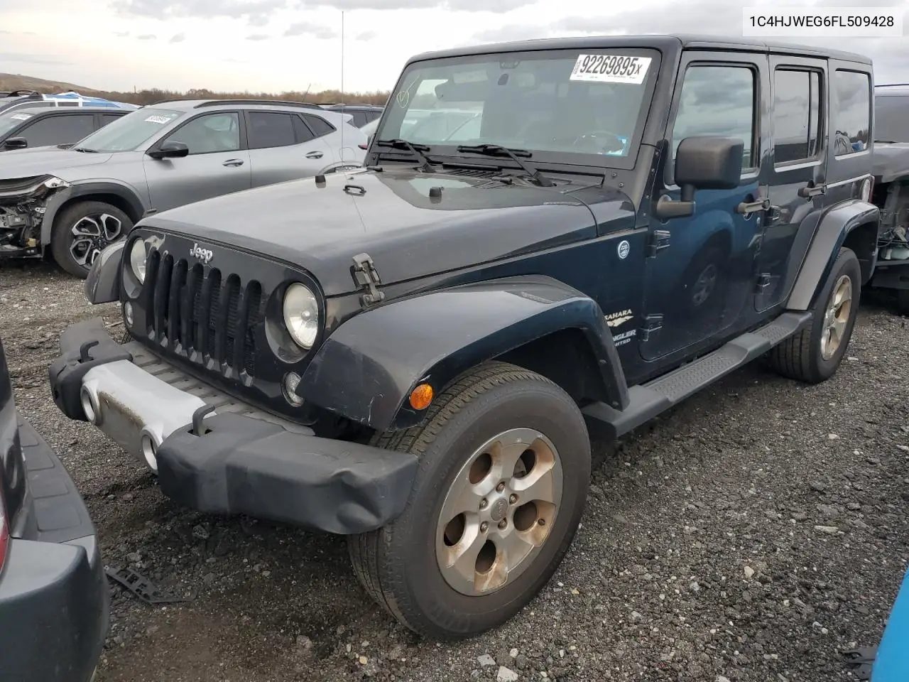 1C4HJWEG6FL509428 2015 Jeep Wrangler Unlimited Sahara