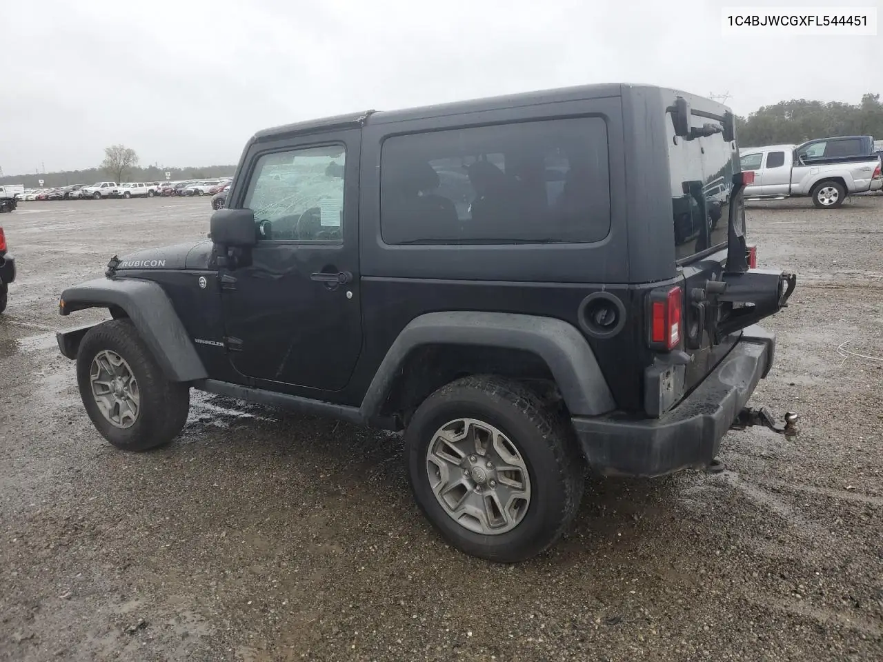 1C4BJWCGXFL544451 2015 Jeep Wrangler Rubicon