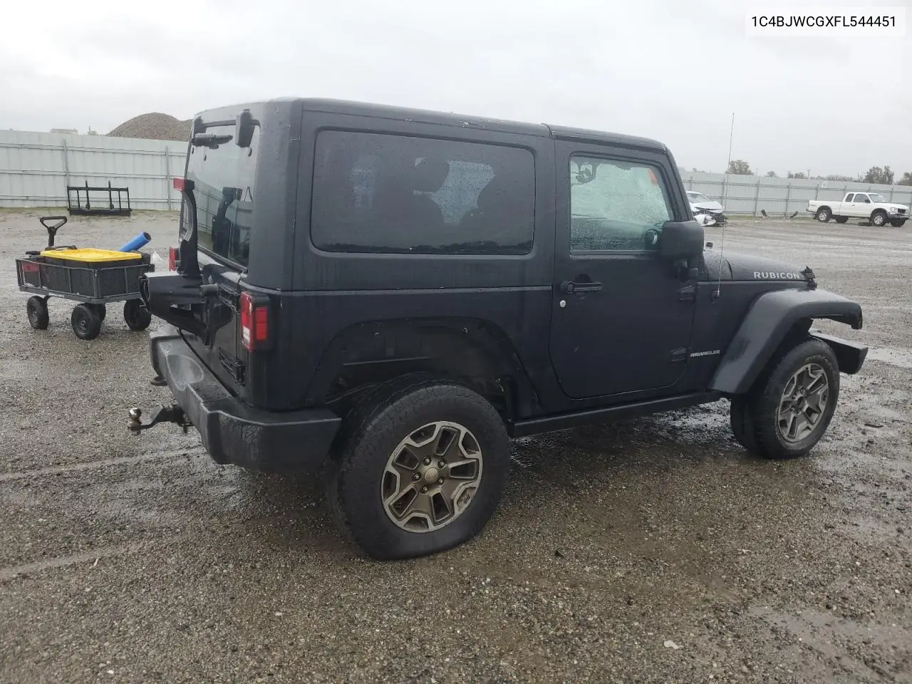 1C4BJWCGXFL544451 2015 Jeep Wrangler Rubicon