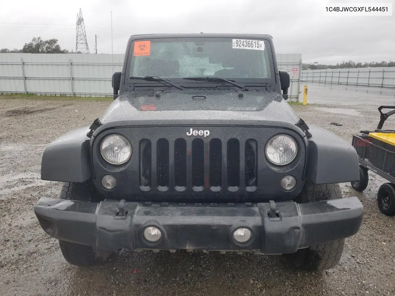 1C4BJWCGXFL544451 2015 Jeep Wrangler Rubicon