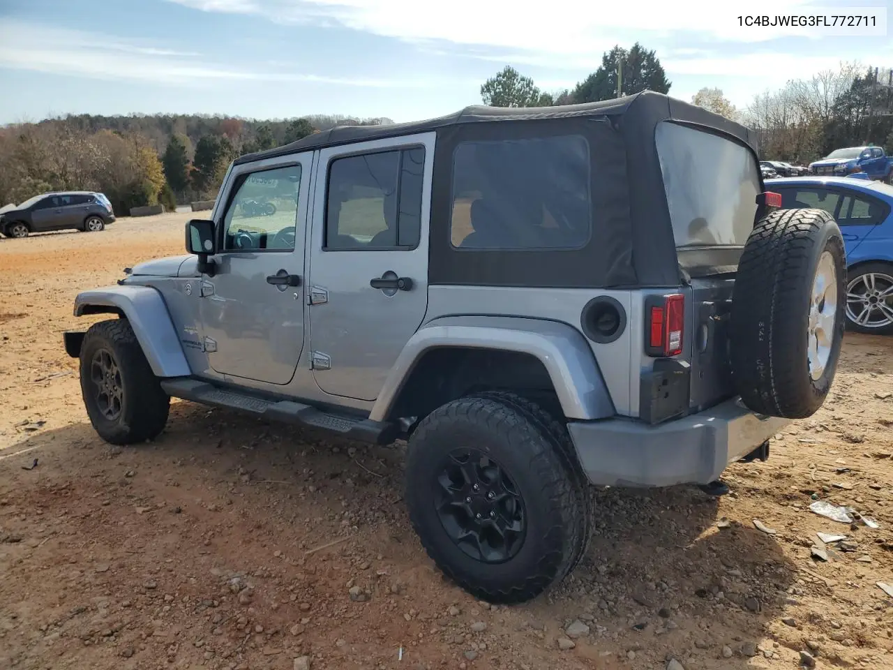 1C4BJWEG3FL772711 2015 Jeep Wrangler Unlimited Sahara