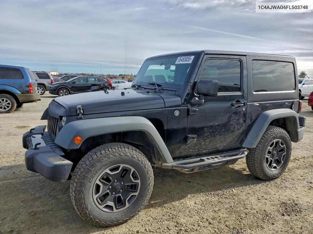 1C4AJWAG6FL503748 2015 Jeep Wrangler Sport